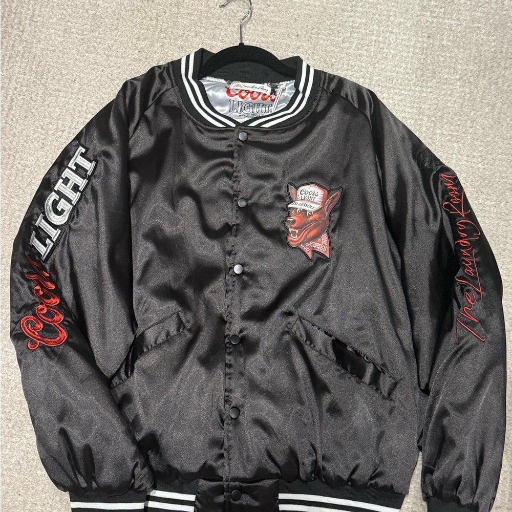 The Laundry Room Black Varsity Jacket